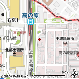 日本基智教団周辺の地図
