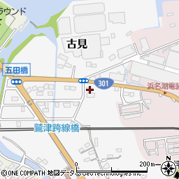 静岡県湖西市古見1137周辺の地図