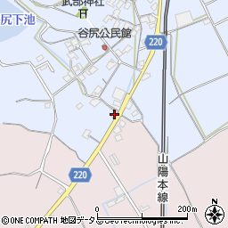 岡山県岡山市東区谷尻289周辺の地図