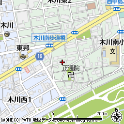 新大阪ファミール周辺の地図