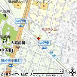 ＨｏｎｄａＣａｒｓ静岡西浜松中沢店周辺の地図