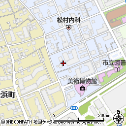 兵庫県芦屋市伊勢町10-13周辺の地図