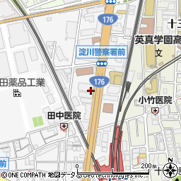 淀川交通安全協会周辺の地図