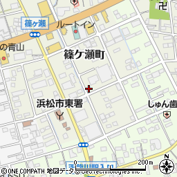 静岡県浜松市中央区篠ケ瀬町1257周辺の地図
