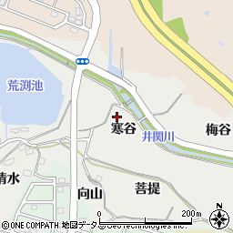 井関川周辺の地図