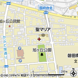 静岡県磐田市国府台54周辺の地図
