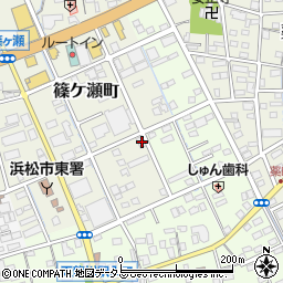 静岡県浜松市中央区篠ケ瀬町1261周辺の地図