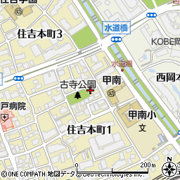 ロイヤル住吉本町周辺の地図