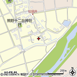 静岡県袋井市松袋井75周辺の地図