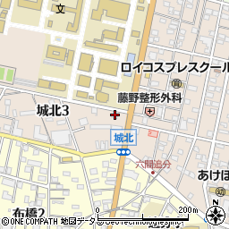株式会社アライブ　城北店周辺の地図