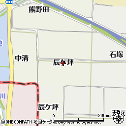 京都府木津川市相楽（辰ケ坪）周辺の地図