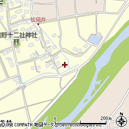 静岡県袋井市松袋井736周辺の地図