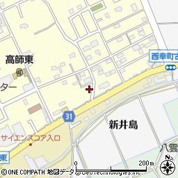 愛知県豊橋市西幸町古並32周辺の地図