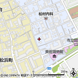 兵庫県芦屋市伊勢町10-17周辺の地図