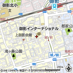 兵庫県神戸市東灘区御影2丁目周辺の地図