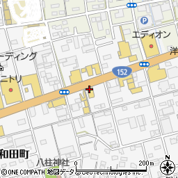 無添くら寿司 浜松和田店周辺の地図