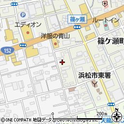 静岡県浜松市中央区篠ケ瀬町1327周辺の地図