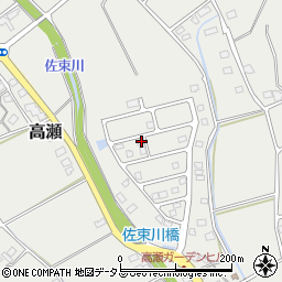 静岡県掛川市高瀬2114-1周辺の地図