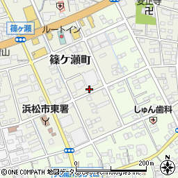 静岡県浜松市中央区篠ケ瀬町1199周辺の地図