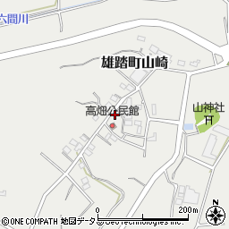 静岡県浜松市中央区雄踏町山崎5350周辺の地図