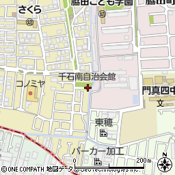 千石南自治会館周辺の地図