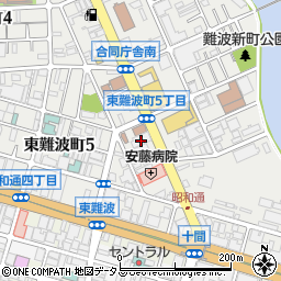 商工組合中央金庫尼崎支店周辺の地図