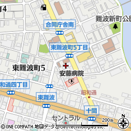 商工組合中央金庫　尼崎支店周辺の地図