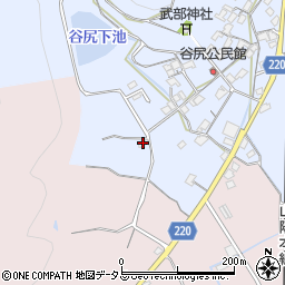 岡山県岡山市東区谷尻279周辺の地図