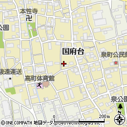 静岡県磐田市国府台462周辺の地図