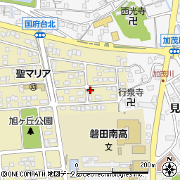 静岡県磐田市国府台44-8周辺の地図