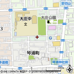 兵庫県尼崎市菜切山町40-3周辺の地図