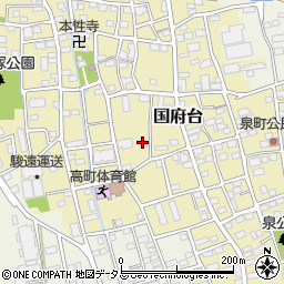 静岡県磐田市国府台471周辺の地図