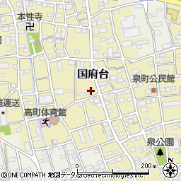 静岡県磐田市国府台459周辺の地図