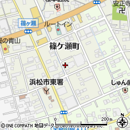 静岡県浜松市中央区篠ケ瀬町1256周辺の地図
