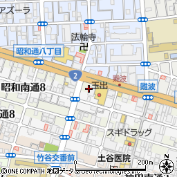 びっくりドンキー 尼崎昭和通店周辺の地図