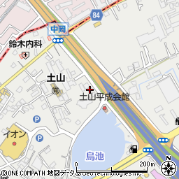 中岡倉庫周辺の地図