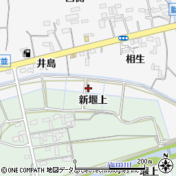 愛知県豊橋市藤並町新相生周辺の地図