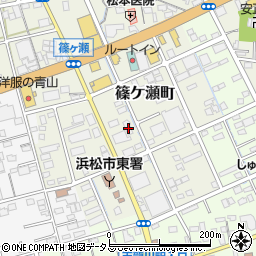 静岡県浜松市中央区篠ケ瀬町1245周辺の地図