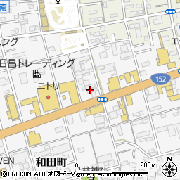 静岡県浜松市中央区和田町707周辺の地図