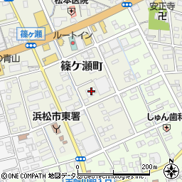 静岡県浜松市中央区篠ケ瀬町1255周辺の地図