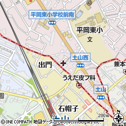 兵庫県加古川市平岡町土山1211-10周辺の地図