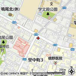 まんまるや　鳴尾店周辺の地図