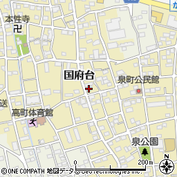 静岡県磐田市国府台333周辺の地図