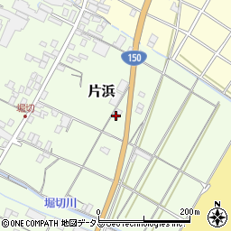 静岡県牧之原市片浜671-1周辺の地図