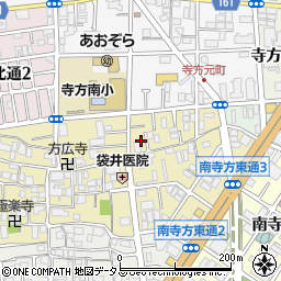 大阪府守口市南寺方中通3丁目2周辺の地図