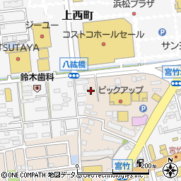 静岡県浜松市中央区宮竹町325周辺の地図