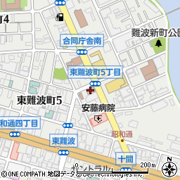 尼崎シルバー会館周辺の地図
