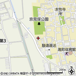 静岡県磐田市国府台691周辺の地図