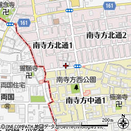 大阪府守口市南寺方北通1丁目12-8周辺の地図