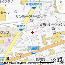 静岡県浜松市中央区和田町767周辺の地図